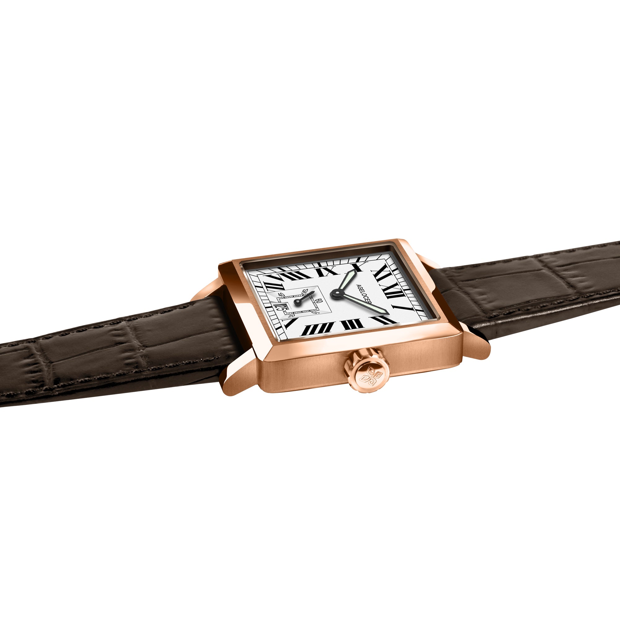 AGELOCER Automatic Watch Codex Series 330 Trapezoidal Calendar