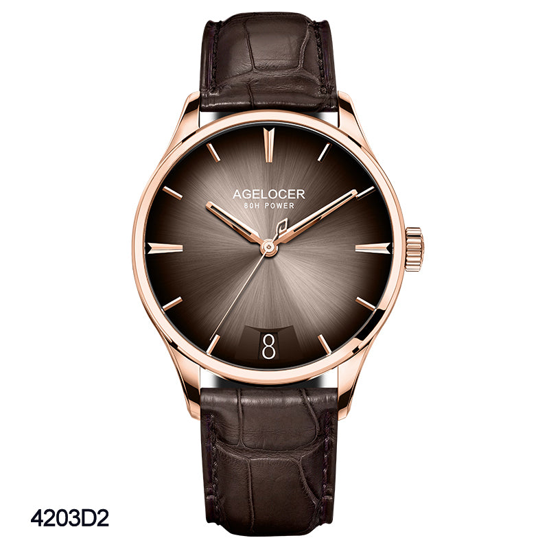 Agelocer Automatic Watch Gradient Dial Budapest Series 420