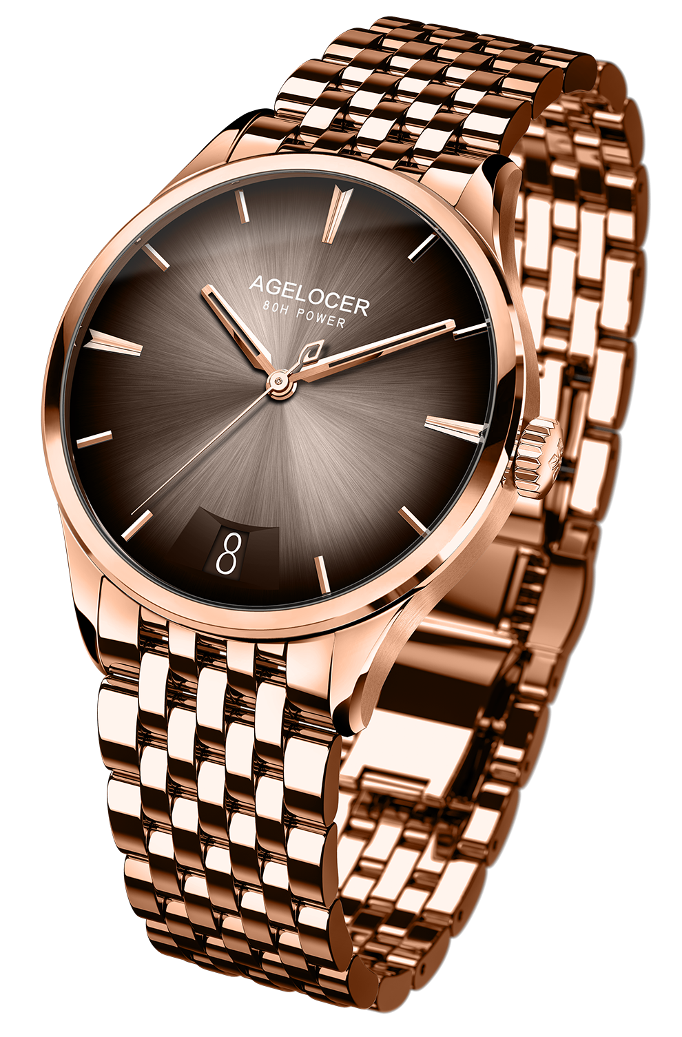 Agelocer Automatic Watch Gradient Dial Budapest Series 420