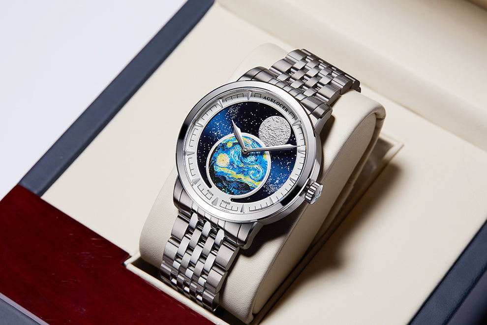 Moon phase best sale automatic watch