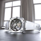 Luxury Skeleton Agelocer Sapphire Tourbillon Watch 9201 9204 Transparent Case Wirstwatches