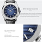 Agelocer Men Watch Date Display Lake Baikal Series 630 Leather Strap