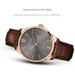Agelocer Automatic Watch Date Display Leather Strap Budapest Series 707